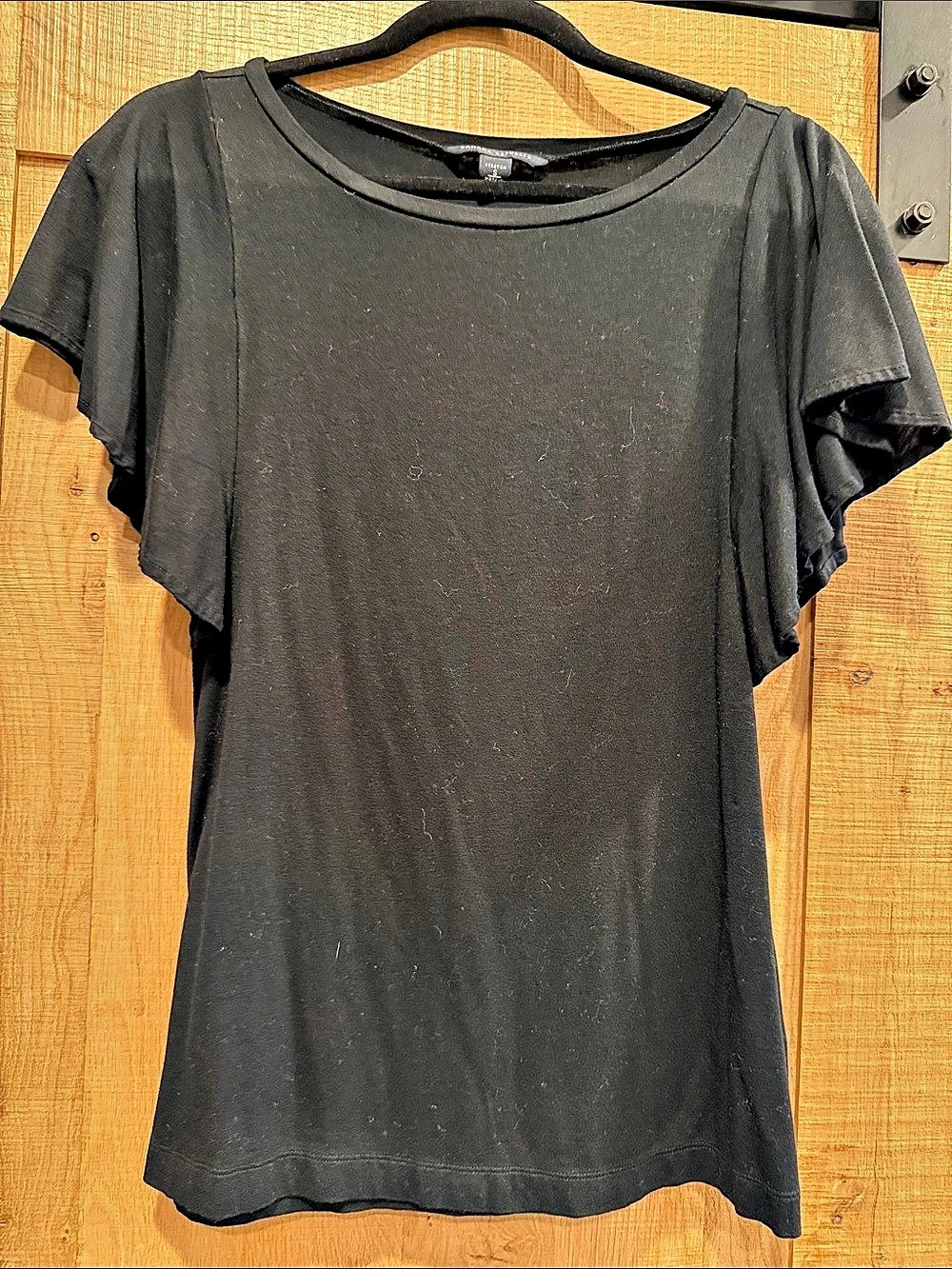 Banana Republic Black Short Sleeve Top